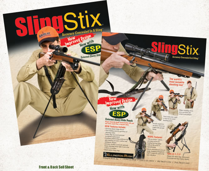 Sling Stix Front & Back Sell Sheet